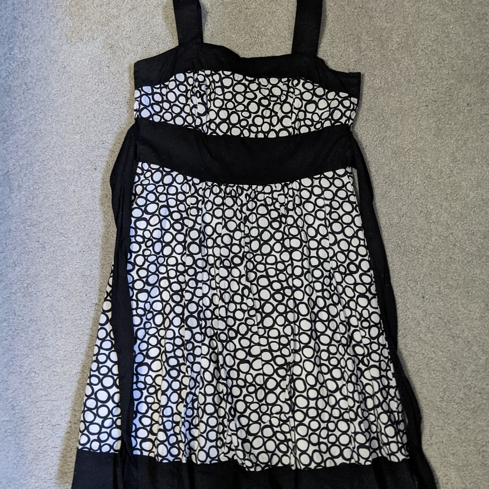 Juniors black/white speechless sundress (3 for 20)